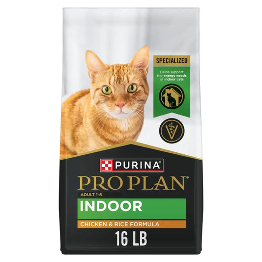 Adult Indoor Chicken & Rice Formula Dry Cat Food