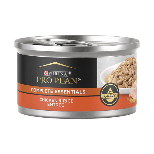 Purina Pro Plan Complete Essentials Adult Chicken & Rice Entrée in Gravy Cat Food