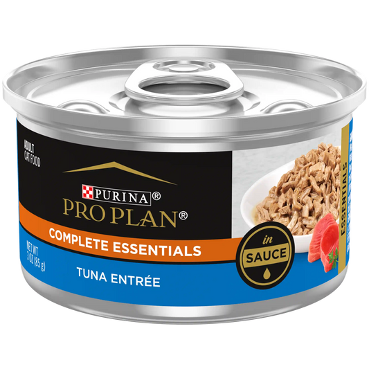 Purina Pro Plan Complete Essentials Adult Tuna Entrée in Sauce Cat Food