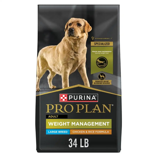Adult Large Breed Weight Management Chicken & Rice Formula Dry Dog Food