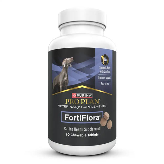 FortiFlora Chewable Tablets Canine Probiotic Supplement