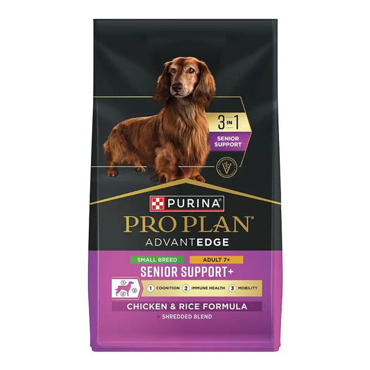 AdvantEDGE Small Breed Adult 7+ Senior Support+ Shredded Blend Chicken & Rice Formula Dry Dog Food