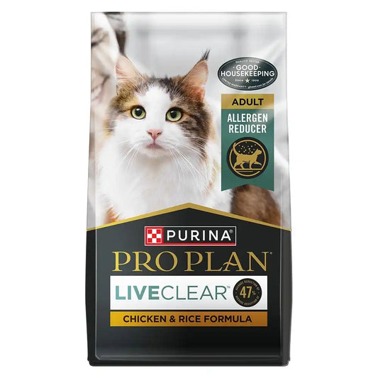 Purina Pro Plan LiveClear Adult Chicken & Rice Formula Cat Food