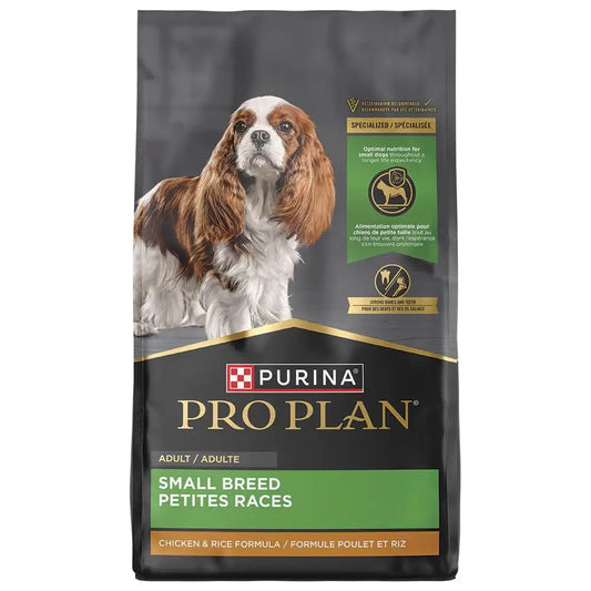 Purina Pro Plan Specialized Adult Small Breed Chicken & Rice Formula Dog Food