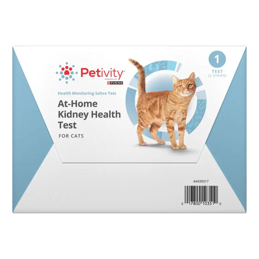 Petivity At-Home Kidney Health Test for Cats - 24 Count (1 test per sleeve)