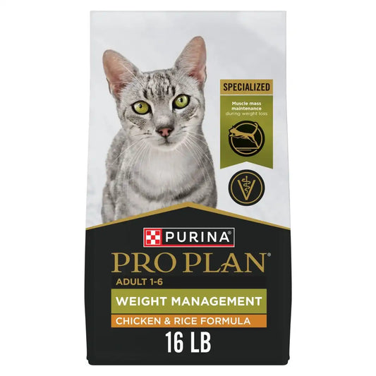 Purina Pro Plan Specialized Adult Weight Management Chicken & Rice Formula Cat Food