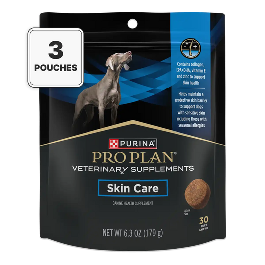 Skin Care Dog Supplements With Omega-3 Fish Oil and EPA and DHA