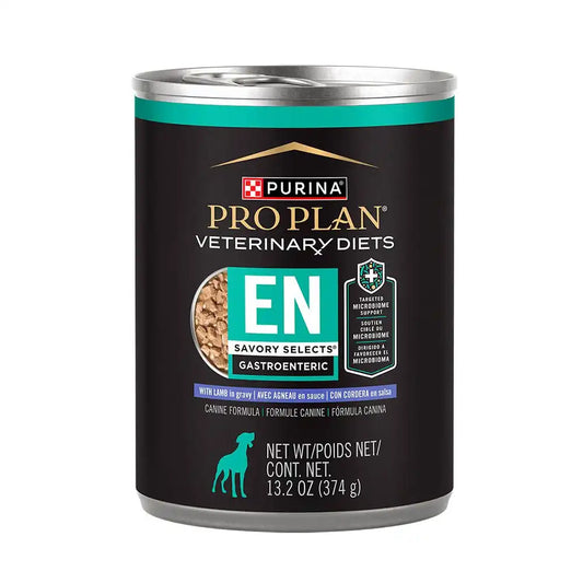 Purina Pro Plan Veterinary Diets EN Savory Selects Gastroenteric with Lamb in Gravy Canine Formula (Canned)