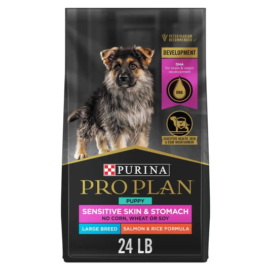 Sensitive Skin & Stomach Puppy Large Breed Salmon & Rice Formula Dry Dog Food