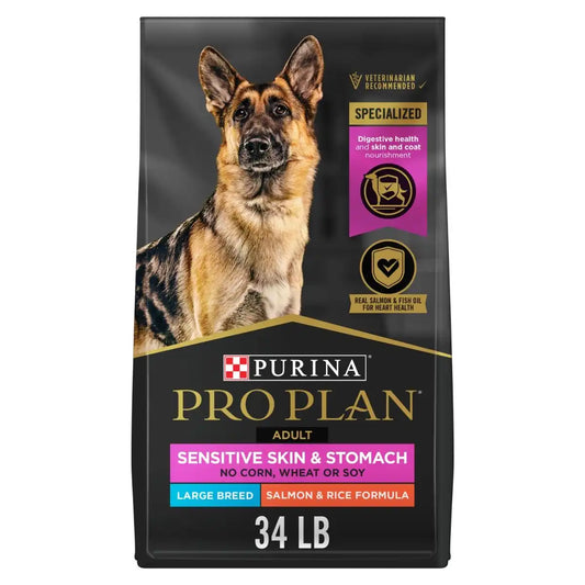 Sensitive Skin & Stomach Large Breed Salmon & Rice Formula Dry Dog Food