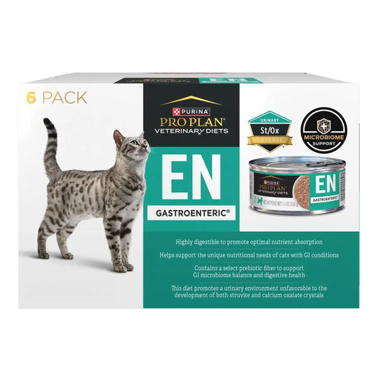 EN Gastroenteric Feline Formula Wet Cat Food - 4 cases (6-5.5oz cans/case)