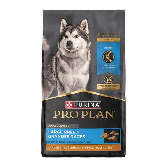Purina Pro Plan Specialized Adult Large Breed Shredded Blend Chicken & Rice Formula Dog Food