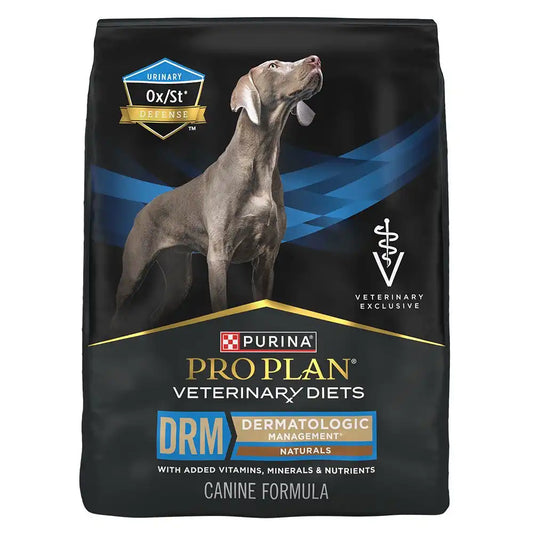 Purina Pro Plan Veterinary Diets DRM Dermatologic Management Naturals with Added Vitamins & Minerals Canine Formula