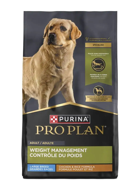Adult Large Breed Weight Management Chicken & Rice Formula Dry Dog Food